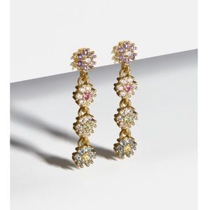 BaubelBar Flor 18k Gold Vermeil Earrings NWT